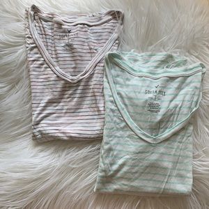 Bundle of two soft and sexy v-neck